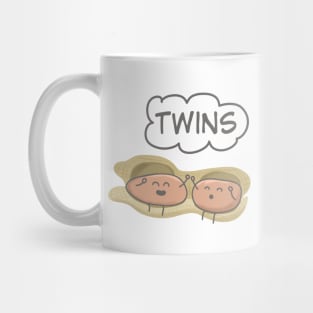 Twins, like a nuts seeds Mug